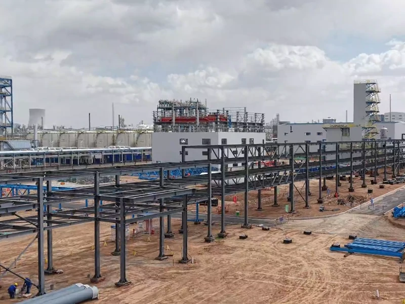 electrical substation steel