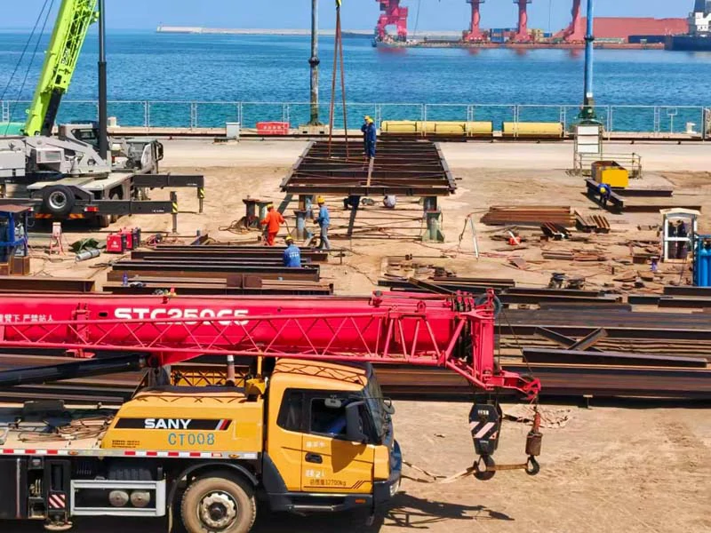Oil & Gas Modular Steel Structure Fabrication Project