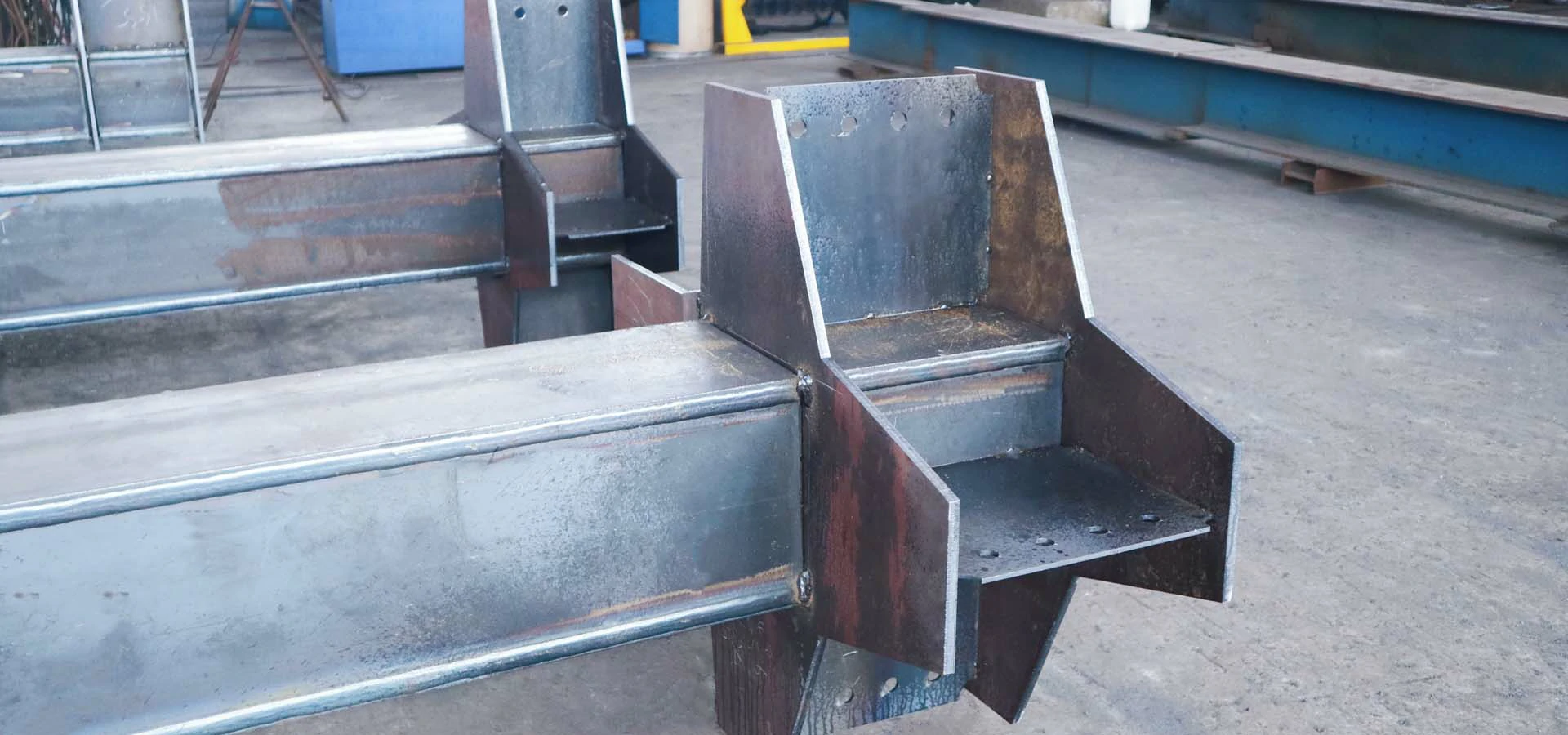 Industrial welding quality control inspection