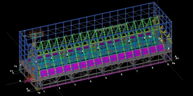 Steel Structure Detailing and Tekla Modeling